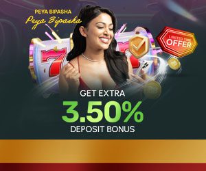 Get Extra 3.50% Deposit Bonus